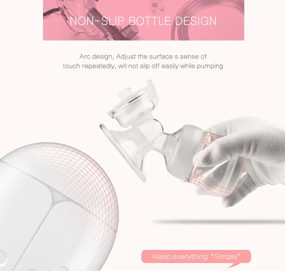 Electric breast pump